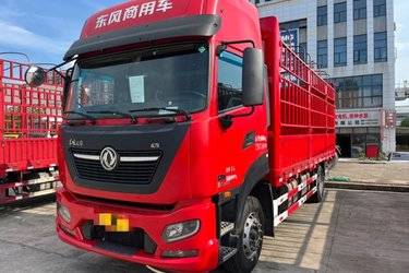 二手东风商用车 天锦KR PLUS 舒适版 290马力 4X2 6.8米仓栅式载货车(国六) 单桥 东风康明斯二手载货车 黄牌图片