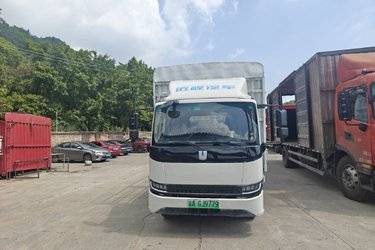 二手远程 星智H8R 经济包 4.5T 4.1米单排插电式混合动力仓栅式轻卡57.6kWh  二手电动卡车电动载货车图片