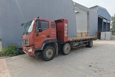 二手福田 瑞沃ES5 220马力 6X2 7.2米自卸车(国五) 前四后四 玉柴二手自卸车 黄牌图片