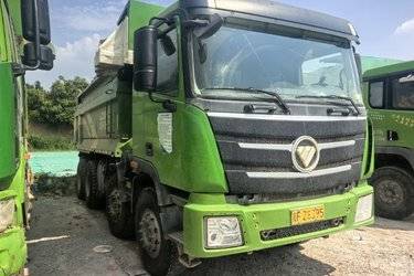 二手福田 欧曼GTL 9系重卡 基本型 400马力 8X4 5.8米自卸车(国五) 前四后八 康明斯二手自卸车 黄牌图片