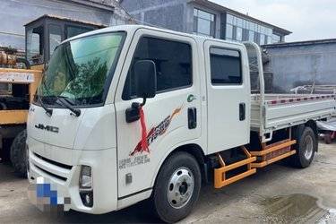 二手江铃 全新顺达小卡 豪华款 2.5L柴油 136马力 万里扬5档 2.7米双排栏板轻卡(国六) 单桥 江铃二手载货车 蓝牌图片