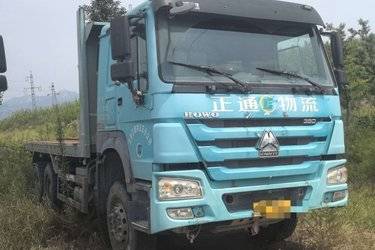 二手平板运输车 重汽豪沃(HOWO) HOWO-7 380 5.8 6X4
