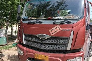 二手福田 时代领航ES7 270马力 8X4 8米栏板载货车(国六) 前四后八 玉柴二手载货车 黄牌图片