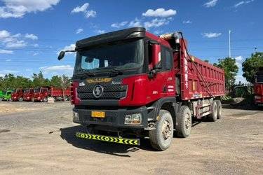 二手陕汽重卡 德龙X3000 西南版 460马力 8X4 8米自卸车(国五) 前四后八 潍柴二手自卸车 黄牌