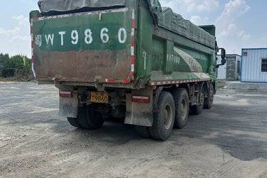 二手陕汽商用车 轩德翼6 标载版 300马力 8X4 6米自卸车(国五) 前四后八 潍柴二手自卸车 黄牌图片