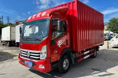 二手中国重汽成都商用车 瑞狮 160马力 4.15米单排厢式轻卡(国六) 单桥 云内动力二手载货车 蓝牌图片