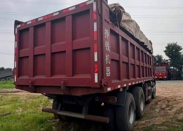 二手一汽解放 320马力 自卸车