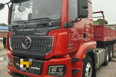 二手陕汽重卡 德龙M3000S 460马力 6X4牵引车(国六) 双驱 潍柴二手牵引车 黄牌图片