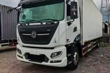 二手东风商用车 天锦KR PLUS 舒适版 290马力 4X2 9.8米厢式载货车(国六)(速比3.64)(高顶双卧)(国六) 单桥 康明斯二手载货车 黄牌