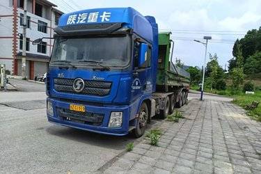 二手陕汽重卡 德龙X3000 超强版 430马力 6X4牵引车(国五) 双驱 潍柴二手牵引车 黄牌图片