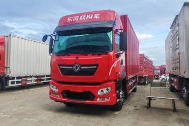 二手东风商用车 天锦KR PLUS 290马力 4X2 6.8米厢式载货车(高顶双卧)(国六) 单桥 康明斯二手载货车 黄牌图片