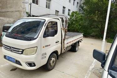 二手福田 祥菱M2 1.5L 112马力 汽油/CNG 3.3米单排栏板微卡(国五) 单桥 北汽福田二手载货车 蓝牌图片