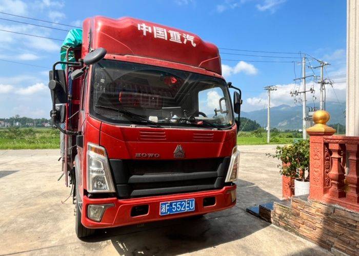二手重汽HOWO轻卡 170马力 载货车