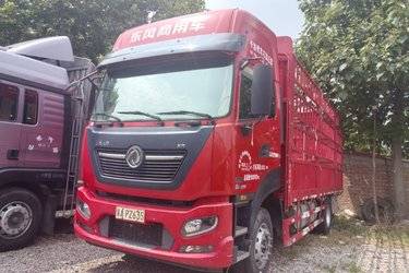 二手东风商用车 天锦KR PLUS 舒适版 290马力 4X2 6.8米仓栅式载货车(国六) 单桥 东风康明斯二手载货车 黄牌