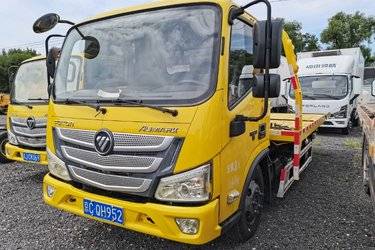 二手平板运输车 福田欧马可 欧马可S1 130 5.8 4X2图片