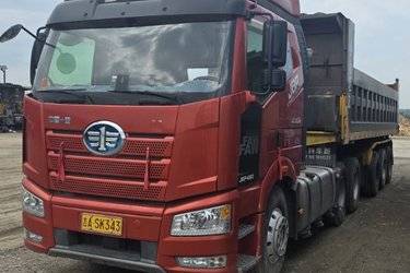 二手一汽解放 J6P重卡 2020款 质惠版 标载型 460马力 6X4牵引车(国五) 双驱 锡柴二手牵引车 黄牌