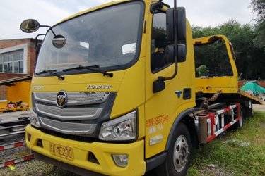 二手平板运输车 福田欧马可 欧马可S1 160 5.6 4X2图片