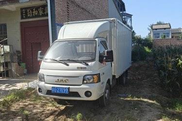 二手江淮 恺达X6 1.6L 120马力 汽油 3.8米单排厢式微卡(国六) 单桥 江淮锐捷特二手载货车 蓝牌图片