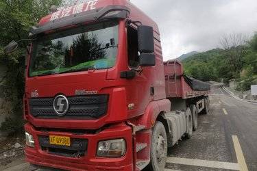 二手陕汽重卡 德龙新M3000 轻量化版 430马力 6X4牵引车(国五) 双驱 潍柴二手牵引车 黄牌图片