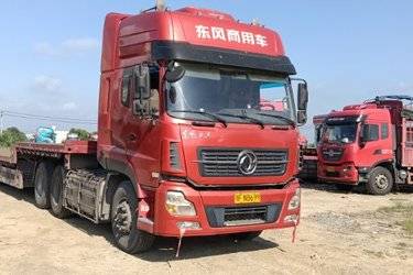 二手东风商用车 天龙重卡 启航版 450马力 6X4牵引车(国五) 双驱 雷诺二手牵引车 黄牌