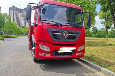 二手东风商用车 天锦KR 精英版 210马力 4X2 6.8米栏板载货车(国六)(平顶)(东风8挡)(国六) 单桥 东风二手载货车 黄牌图片