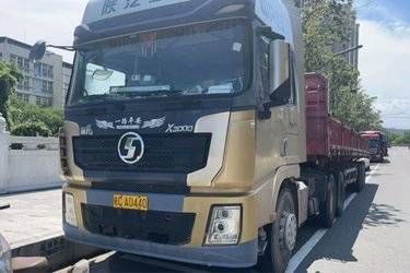 二手陕汽重卡 德龙X3000 超强版 550马力 6X4牵引车(国五) 双驱 潍柴二手牵引车 黄牌图片