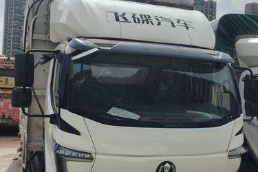 二手飞碟 EW5 4.5T 4.18米单排纯电仓栅式轻卡  二手电动卡车电动载货车图片