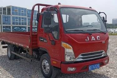 二手江淮 康铃J5 132马力 4.18米单排栏板轻卡(国六) 单桥 全柴二手载货车 蓝牌图片