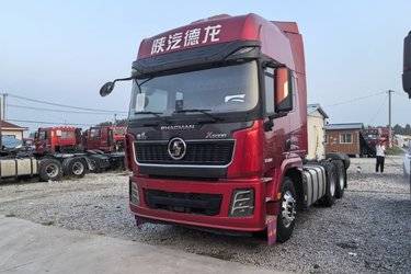 二手陕汽重卡 德龙X5000 530马力 6X4 AMT自动挡牵引车(国六) 双驱 潍柴二手牵引车 黄牌图片
