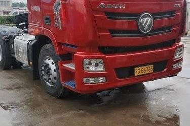 二手福田 欧曼GTL 基本型 470马力 6X4 牵引车(国六) 双驱 福田康明斯二手牵引车 黄牌图片