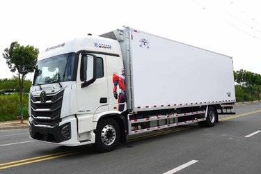 二手冷藏车 欧曼重卡(原福田欧曼) 欧曼GTL 380 9.6 4X2图片