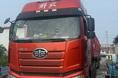 二手一汽解放 J6P重卡 2020款 质惠版 标载型 460马力 6X4牵引车(国五) 双驱 一汽解放二手牵引车 黄牌图片
