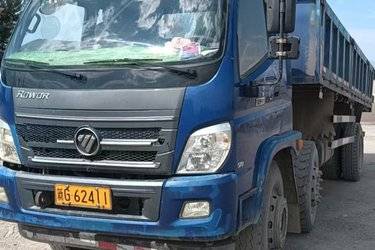 二手福田 瑞沃E3 170马力 6.8米自卸车(国五) 前四后四 玉柴二手自卸车 黄牌