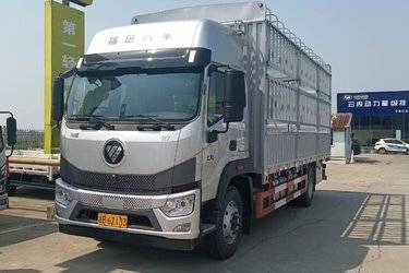 二手福田 欧航R系 240马力 4X2 6.8米仓栅式载货车(国六)(高顶)(国六) 单桥 安徽康明斯二手载货车 黄牌图片
