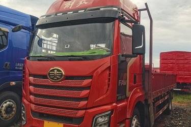 二手一汽解放 J6G 领航版 320马力 4X2 6.75米栏板载货车(国六) 单桥 大柴二手载货车 黄牌图片