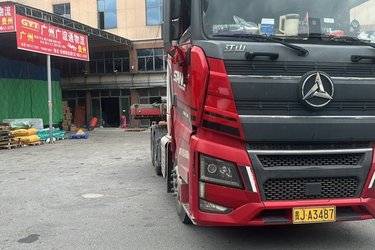 二手三一集团 江山版 485马力 6X4 牵引车(国六) 双驱 一汽解放二手牵引车 黄牌图片