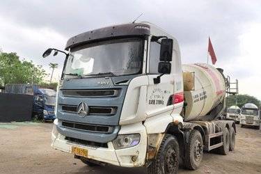 二手三一集团 312马力 8X4 7.99方混凝土搅拌车(国五) 前四后八 日野二手搅拌车图片