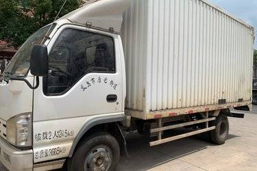 二手庆铃 五十铃100P 98马力 3.1米单排厢式轻卡(国四) 单桥 庆铃五十铃二手载货车 蓝牌图片