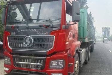 二手陕汽重卡 德龙M3000S 460马力 6X4牵引车(国六) 双驱 潍柴二手牵引车 黄牌图片