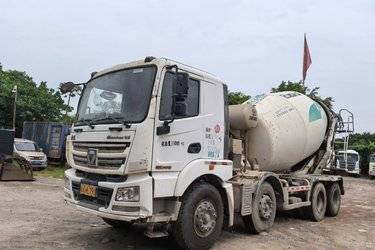 二手徐工 漢風(汉风)G5 轻量化版 300马力 8X4 8方混凝土搅拌车(国五) 前四后八 潍柴二手搅拌车图片