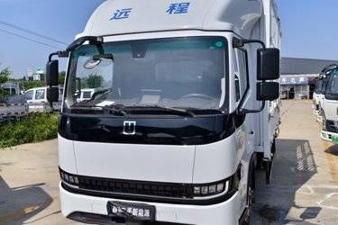 二手远程星智H8E 2026款智运版 气刹 4.15米单排纯电动仓栅式轻卡 玄武133kWh  二手电动卡车电动载货车图片