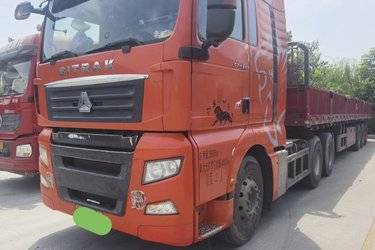 二手中国重汽 汕德卡SITRAK C7H重卡 440马力 6X4牵引车(国五) 双驱 曼二手牵引车 黄牌