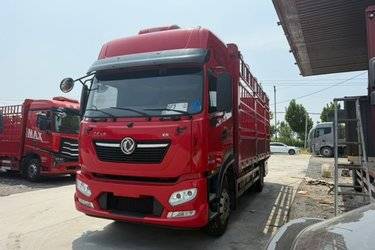 二手东风商用车 天锦KR PLUS 330马力 4X2 6.8米仓栅式载货车(国六) 单桥 东风康明斯二手载货车 黄牌