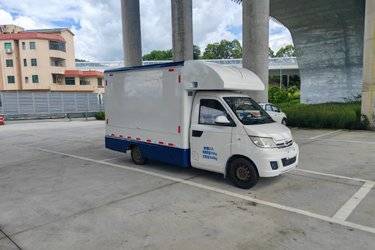 二手宣传车 湖北程力(程力威牌) 东风福瑞卡底盘 116 3 4X2图片