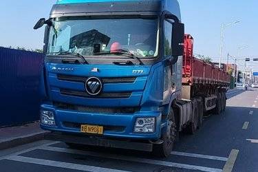 二手福田 欧曼GTL 北方版 470马力 6X4 牵引车(国六) 双驱 福田康明斯二手牵引车 黄牌图片