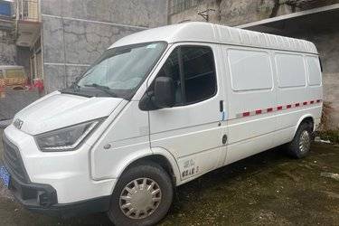 二手江铃汽车 特顺 2017款 116马力 3座 长轴 2.8T柴油 中顶商运型(国五)二手封闭货车后驱图片