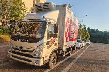 二手冷藏车 福田奥铃 奥铃速运 156 4.2 4X2