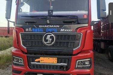 二手陕汽重卡 德龙M3000S 430马力 6X4 随车式起重牵引车(HCZ680)(国五) 双驱 潍柴二手牵引车 黄牌图片