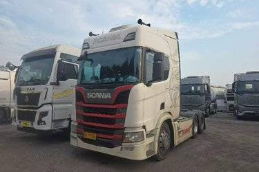 二手斯堪尼亚NEXT ERA系列 柴油 500马力 6X2R 牵引车(国六) 后提升 斯堪尼亚二手牵引车 黄牌图片