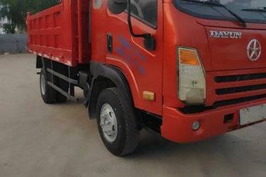 二手大运 奥普力 130马力 4X2 3.85米平板自卸车(国五) 单桥 云内动力二手自卸车 蓝牌图片
